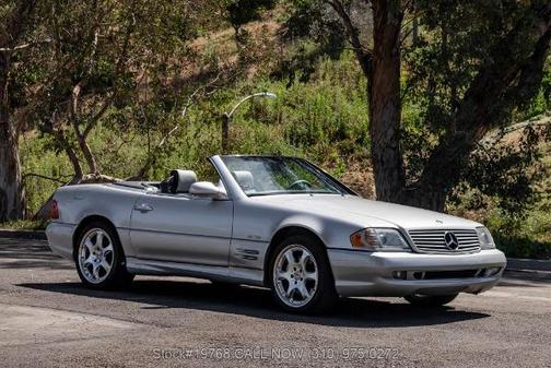 Silver 2002 Mercedes-Benz SL-Class Base