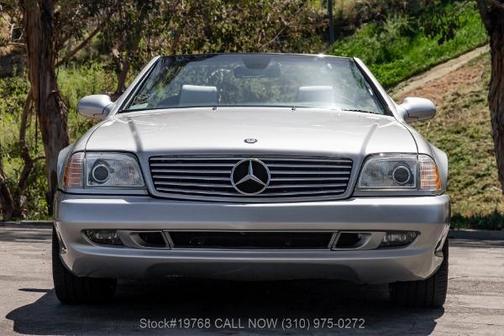 Silver 2002 Mercedes-Benz SL-Class Base