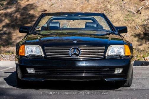 Black 1990 Mercedes-Benz SL-Class
