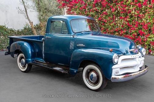 Blue 1954 Chevrolet 3100
