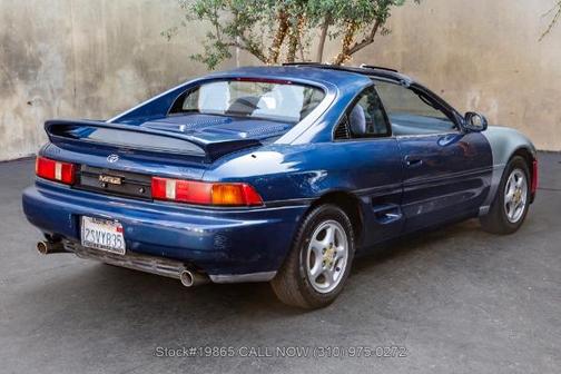 Blue 1991 Toyota MR2 Turbo