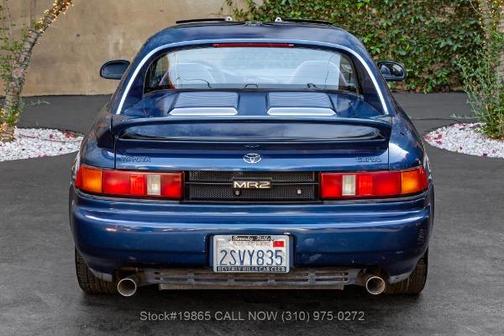Blue 1991 Toyota MR2 Turbo