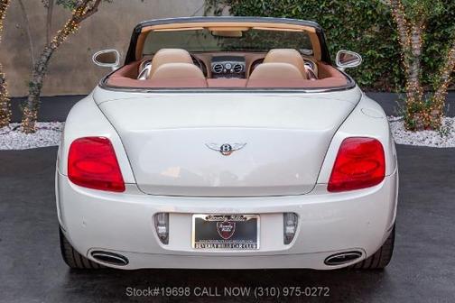Pearl White 2007 Bentley Continental GTC