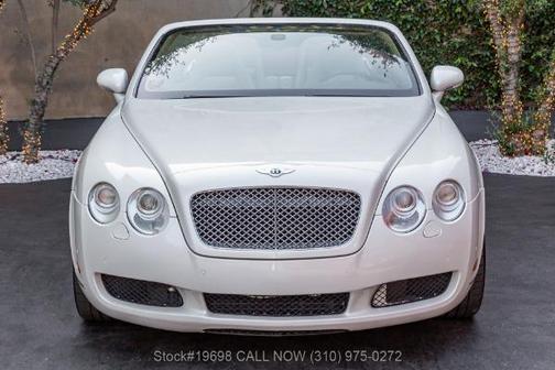 Pearl White 2007 Bentley Continental GTC
