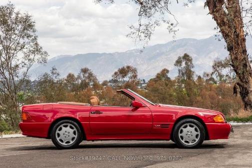 Red 1994 Mercedes-Benz SL-Class SL 600