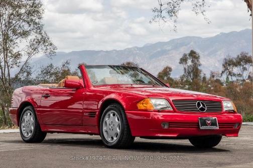 Red 1994 Mercedes-Benz SL-Class SL 600