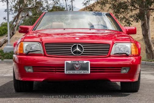 Red 1994 Mercedes-Benz SL-Class SL 600