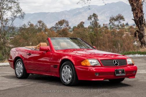 Red 1994 Mercedes-Benz SL-Class SL 600