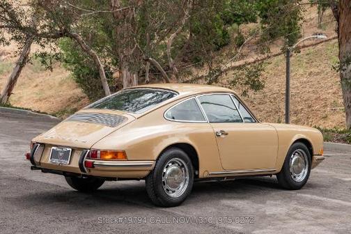 Beige 1969 Porsche 912 LONG-WHEELBASE LWB