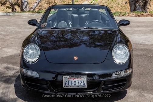 Black 2005 Porsche 911 Carrera Cabriolet