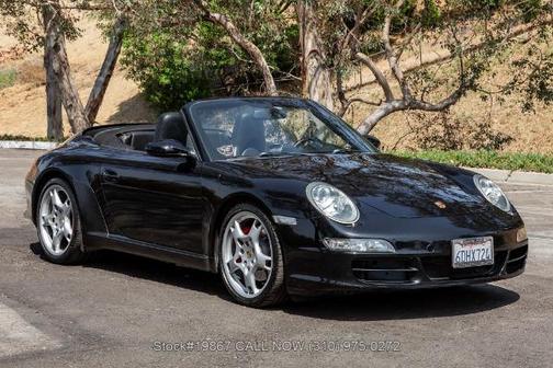 Black 2005 Porsche 911 Carrera Cabriolet
