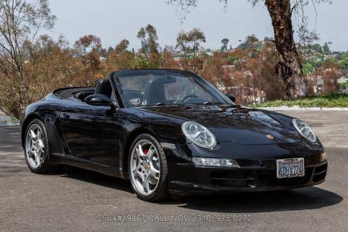 Black 2005 Porsche 911 Carrera Cabriolet