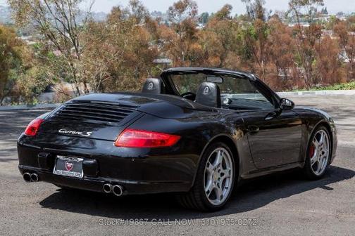 Black 2005 Porsche 911 Carrera Cabriolet