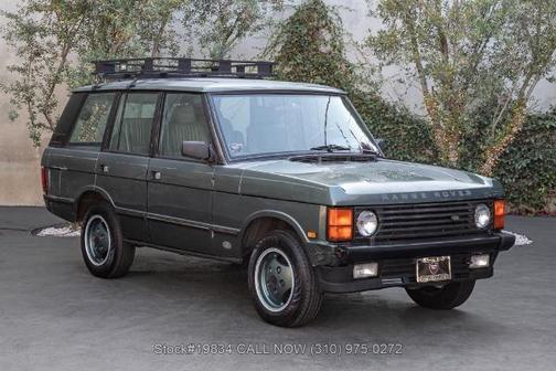 Green 1988 Land Rover Range Rover 4WD