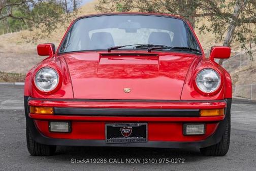 Red 1986 Porsche 911