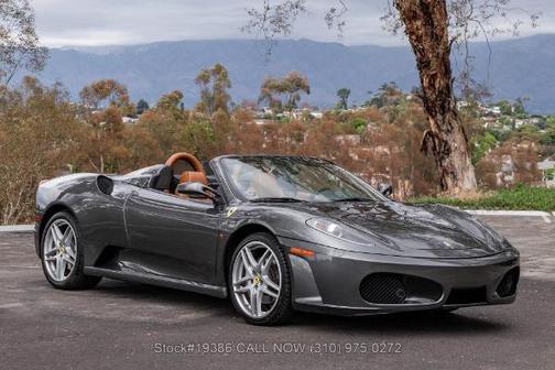 Gray 2005 Ferrari F430 Spider
