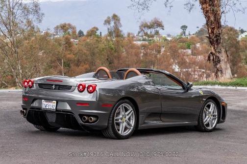 Gray 2005 Ferrari F430 Spider