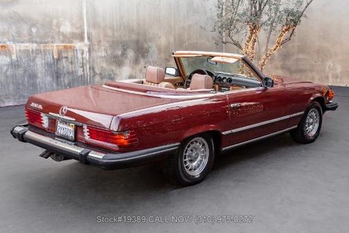 Orient Red 1984 Mercedes-Benz SL-Class 380SL
