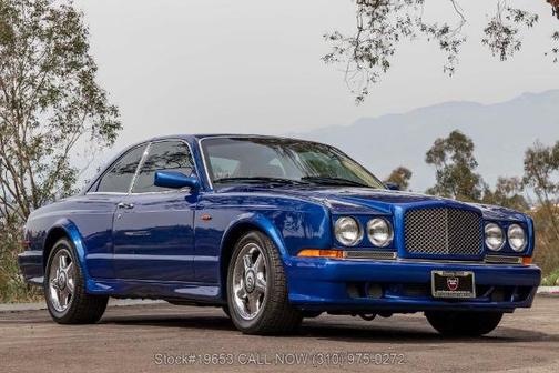 Blue 1998 Bentley Continental T