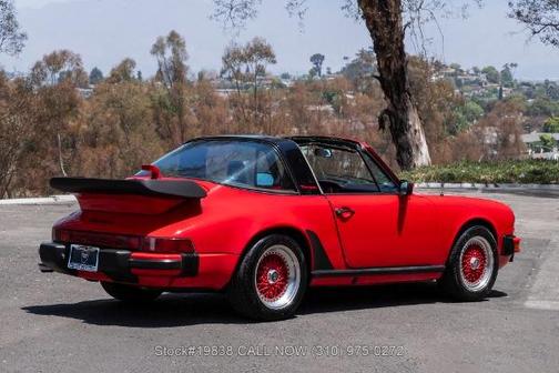 Red 1981 Porsche 911 SC
