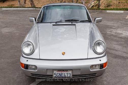 Silver Metallic 1989 Porsche 911 Carrera 4