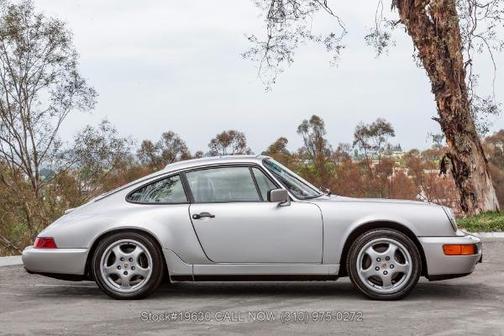 Silver Metallic 1989 Porsche 911 Carrera 4