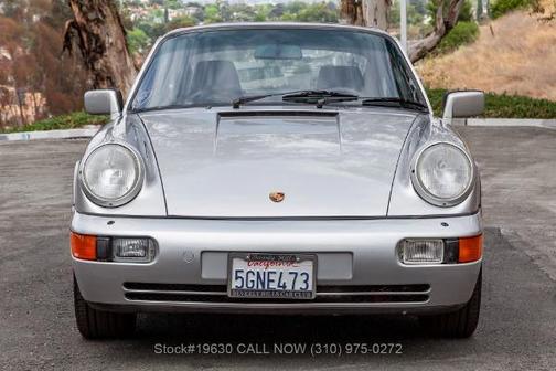 Silver Metallic 1989 Porsche 911 Carrera 4