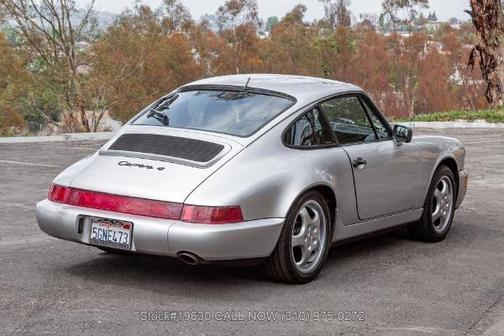 Silver Metallic 1989 Porsche 911 Carrera 4