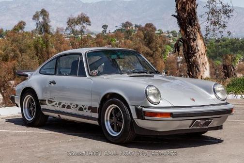 Silver 1975 Porsche 911 Carrera