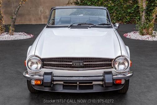 White 1975 Triumph TR6