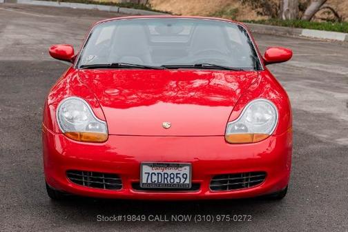 Red 2002 Porsche Boxster S