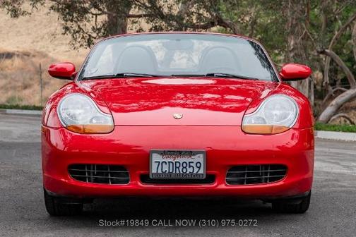 Red 2002 Porsche Boxster S