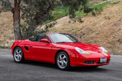 Red 2002 Porsche Boxster S