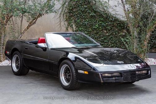 Black 1986 Chevrolet Corvette