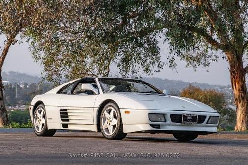 Black 1990 Ferrari 348 TS