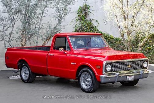 Red 1972 Chevrolet C10/K10