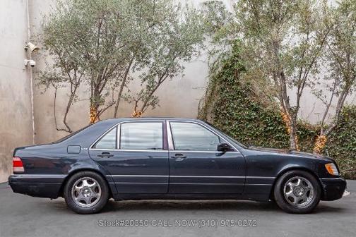 Green / Black Metallic 1998 Mercedes-Benz S-Class S 600