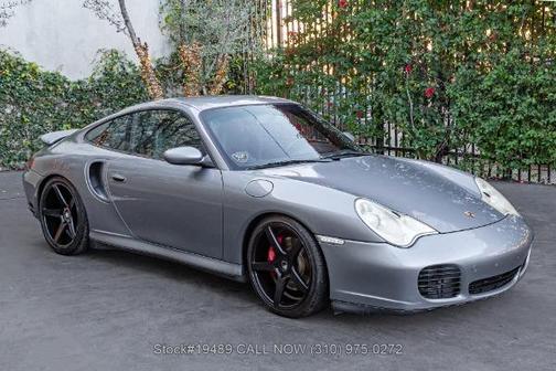 Silver Metallic 2001 Porsche 911 Turbo