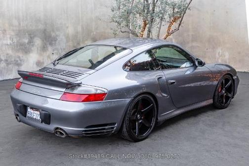 Silver Metallic 2001 Porsche 911 Turbo