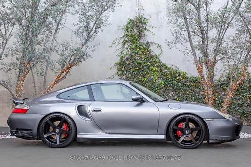 Silver Metallic 2001 Porsche 911 Turbo