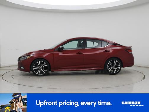 Red 2021 Nissan Sentra SR