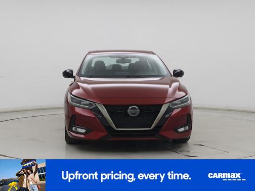 Red 2021 Nissan Sentra SR