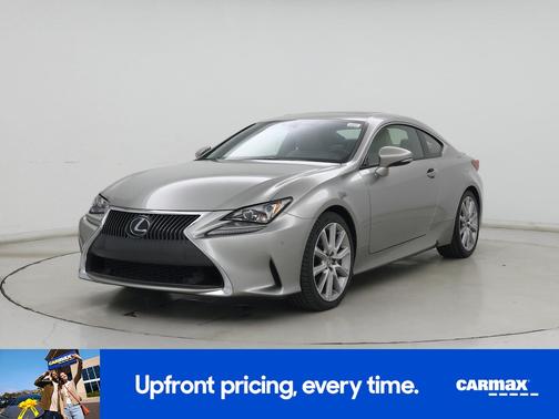 Silver 2015 Lexus RC 350