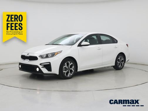 White 2021 Kia Forte LXS