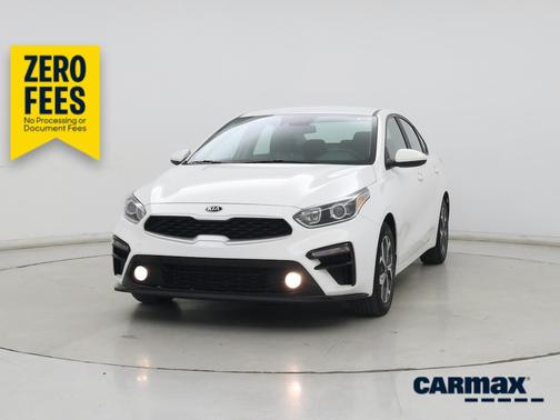 White 2021 Kia Forte LXS