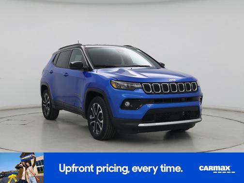 Blue 2023 Jeep Compass Limited