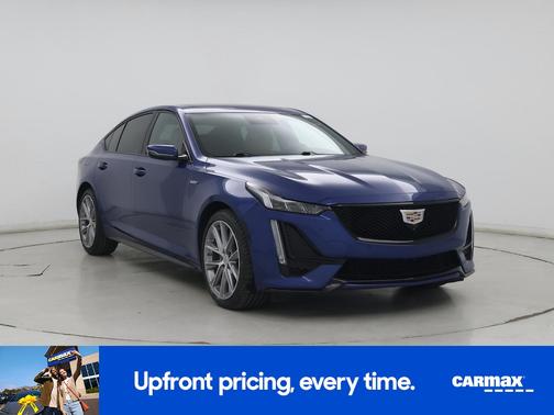 Blue 2022 Cadillac CT5-V