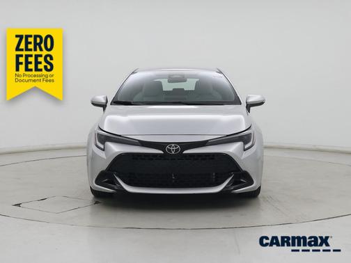 Silver 2023 Toyota Corolla Hatchback SE