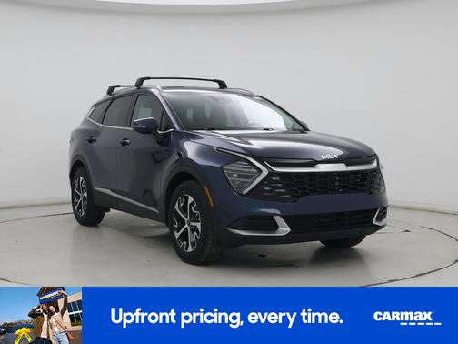 Blue 2024 Kia Sportage Hybrid EX