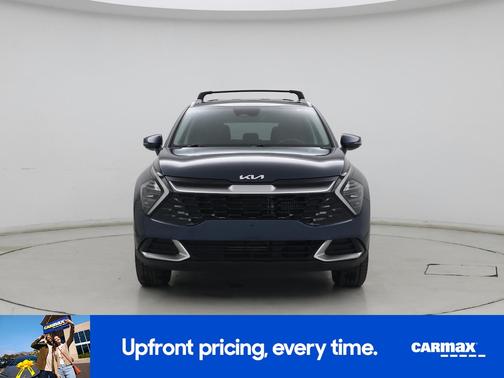 Blue 2024 Kia Sportage Hybrid EX